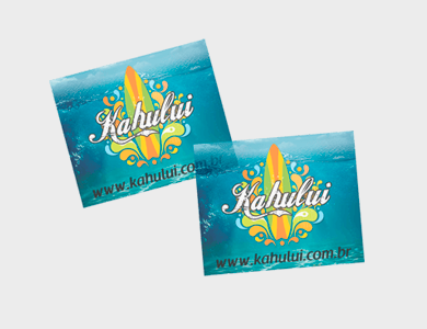 Adesivo em Vinil Transparente 7x8 - 4x0 - 1000 unid